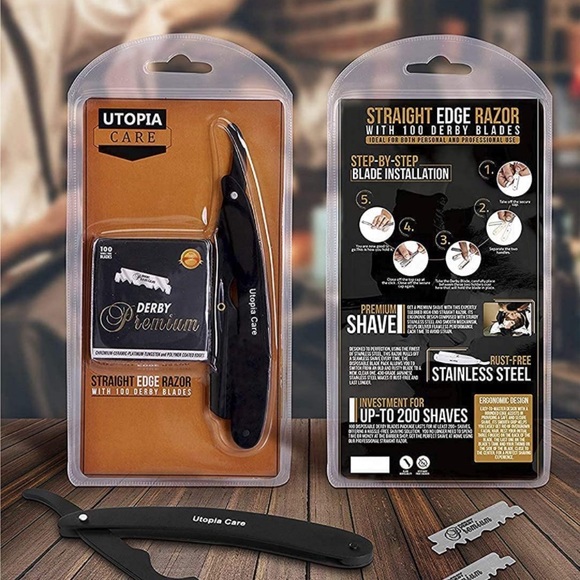 Other - NWT Professional barber straight edge pa or blade